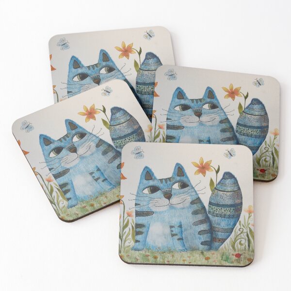 Item preview, Blue Cats designed and sold by TatianaAltati.
