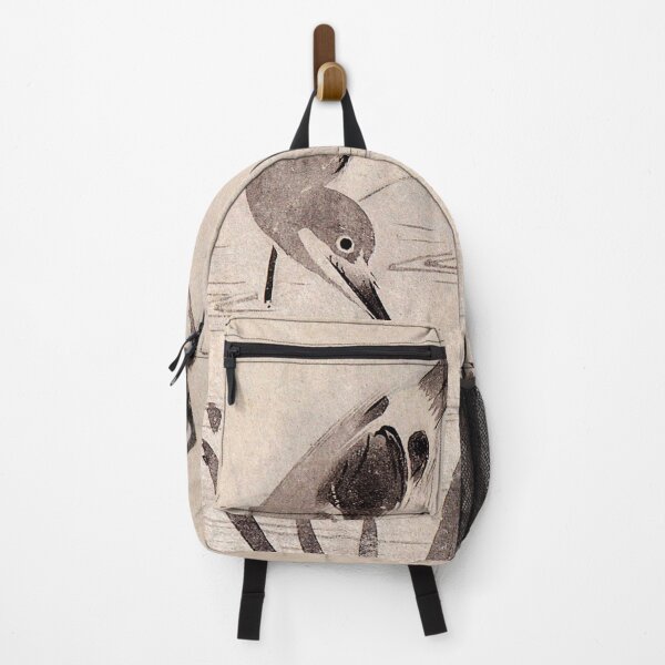 Item preview, Korean Painting Minhwa A Bird in the Creek designed and sold by tangerinemars.