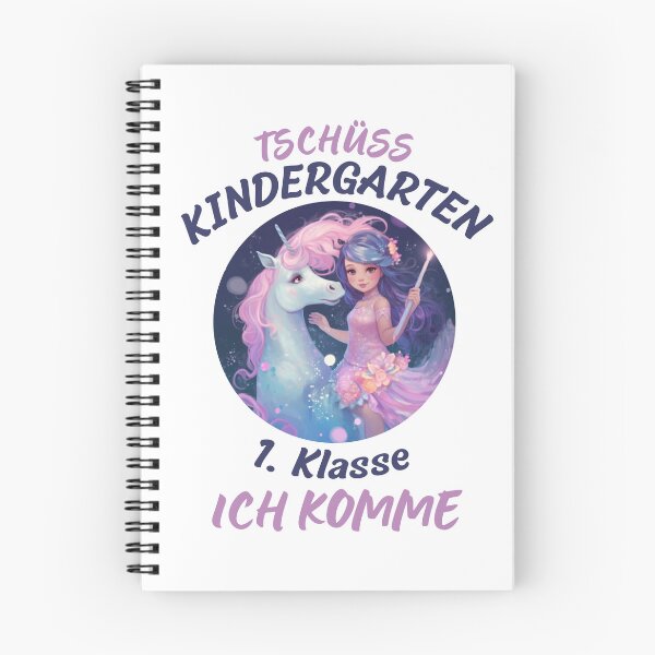 Item preview, Children starting school 2023 girls unicorn & mermaid kindergarten designed and sold by Kentala.