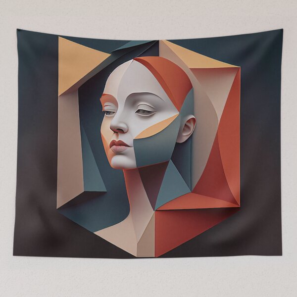 Item preview, Minimalist portrait of a woman designed and sold by G-Pops46.