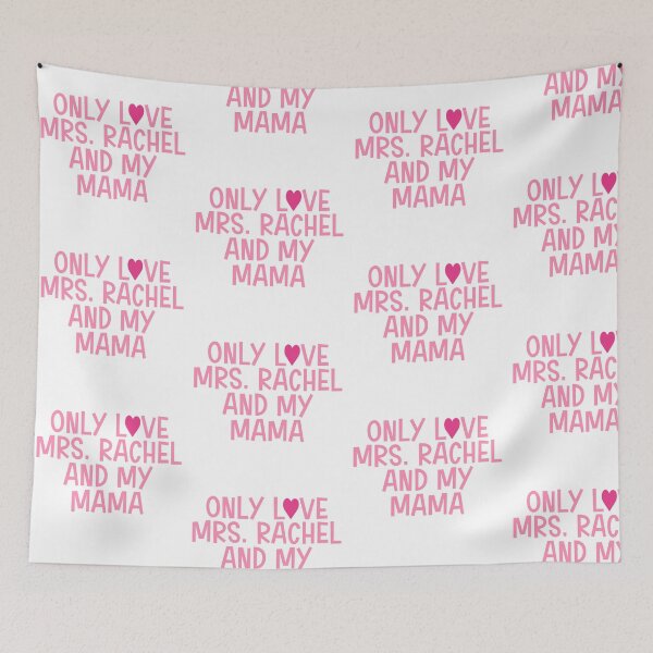 Item preview, Only Love Mrs. Rachel and My Mama designed and sold by Carlifriess.