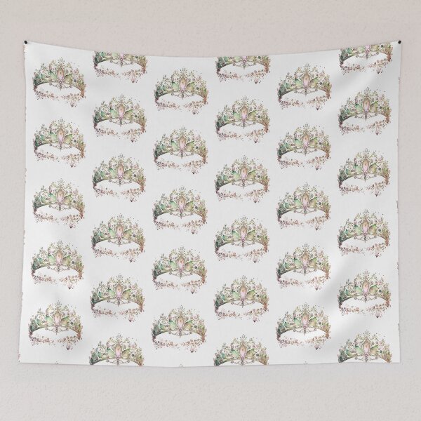 Aperçu de l'œuvre Luxurious Floral Tiara créée et vendue par DreamiDreams.