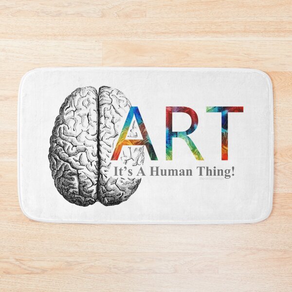 Item preview, Art Is A Human Thing Colorful Support For The Arts designed and sold by Sharon Cummings Art.