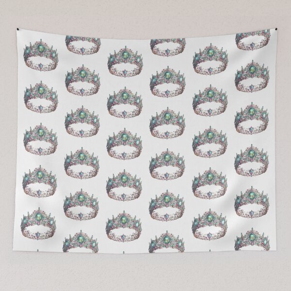 Aperçu de l'œuvre Luxurious Floral Tiara créée et vendue par DreamiDreams.