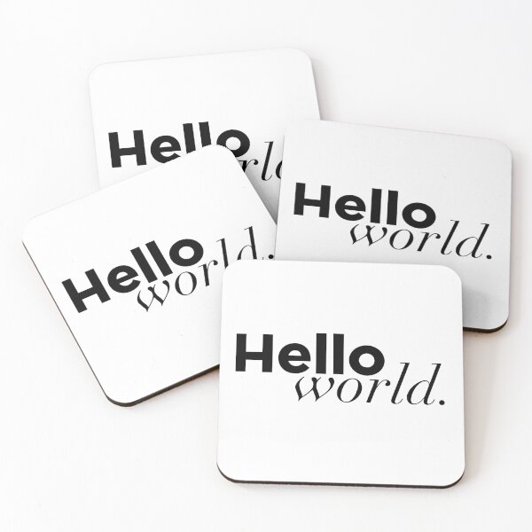Item preview, Hello World designed and sold by mavagraphics.