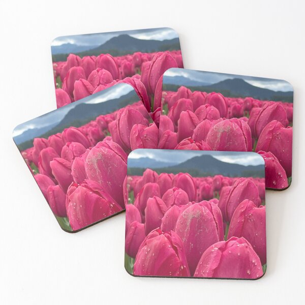 Item preview, Mt Vernon, Washington Tulips and Mountain designed and sold by jenesaiscluck.