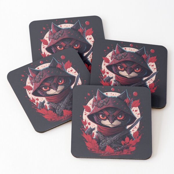 Item preview, Ninja Cat designed and sold by TwinsyArt.