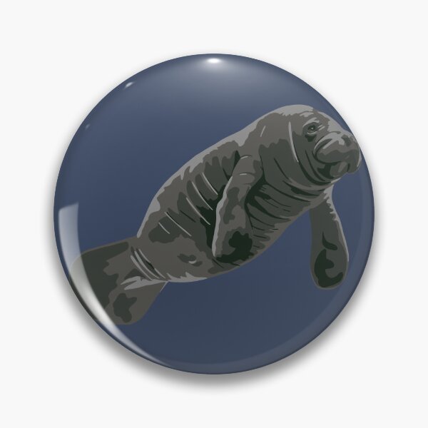 Item preview, Manatee Portrait designed and sold by GeoCreate.