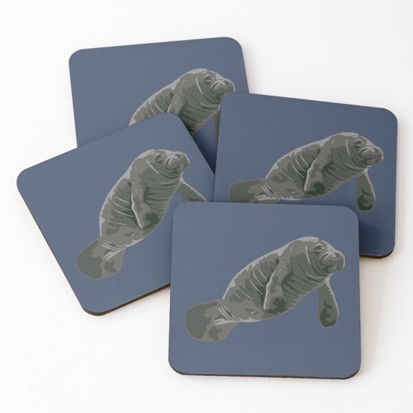 Item preview, Manatee Portrait designed and sold by GeoCreate.