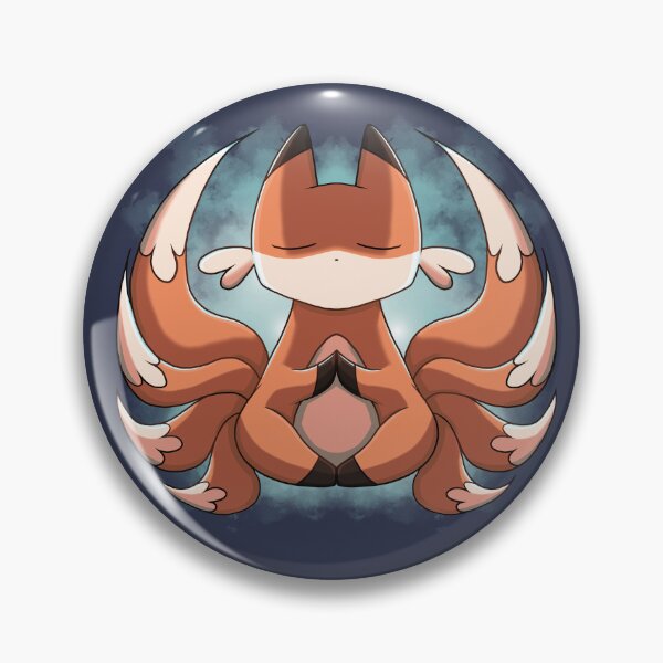 Item preview, Spiritual yoga fox designed and sold by Kunstfuchsen.