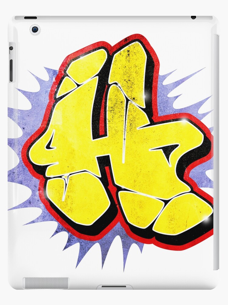 H Graffiti Letter Wild Style Ipad Case Skin By Joax Redbubble