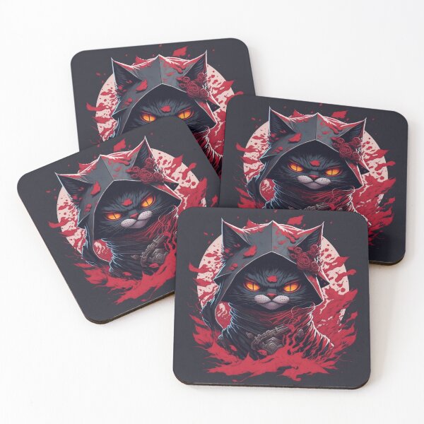 Item preview, Ninja Cat designed and sold by TwinsyArt.