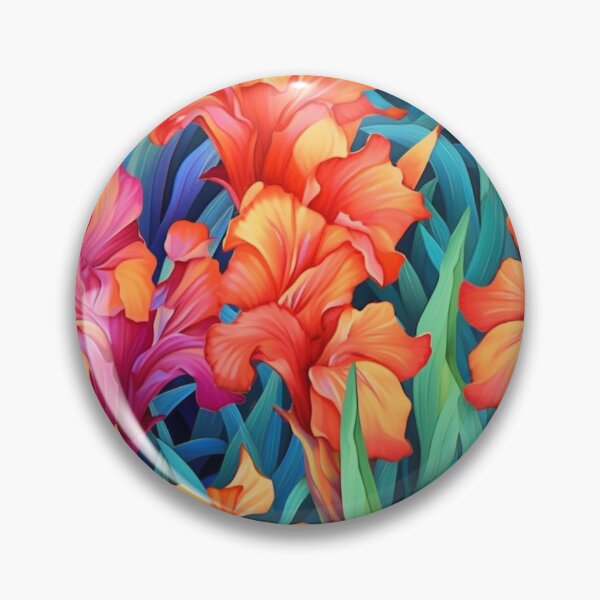 Item preview, Irises Pattern 1 designed and sold by BloomBoutiqueTs.