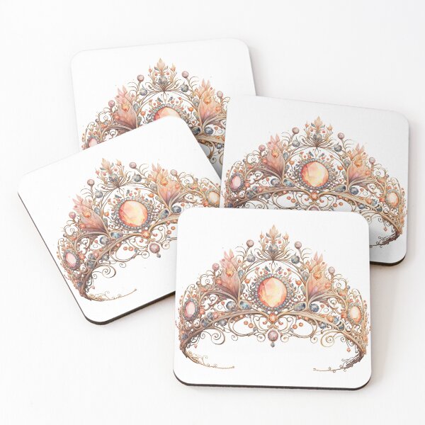 Item preview, Luxurious Floral Tiara designed and sold by DreamiDreams.