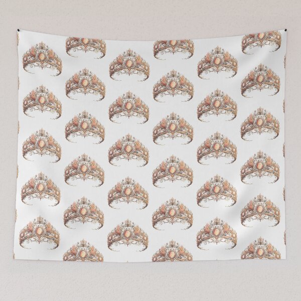 Item preview, Luxurious Floral Tiara designed and sold by DreamiDreams.