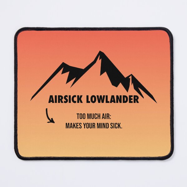 Item preview, Airsick Lowlanders Rock Stomlight Phrase  designed and sold by WhatTheTrendsDo.