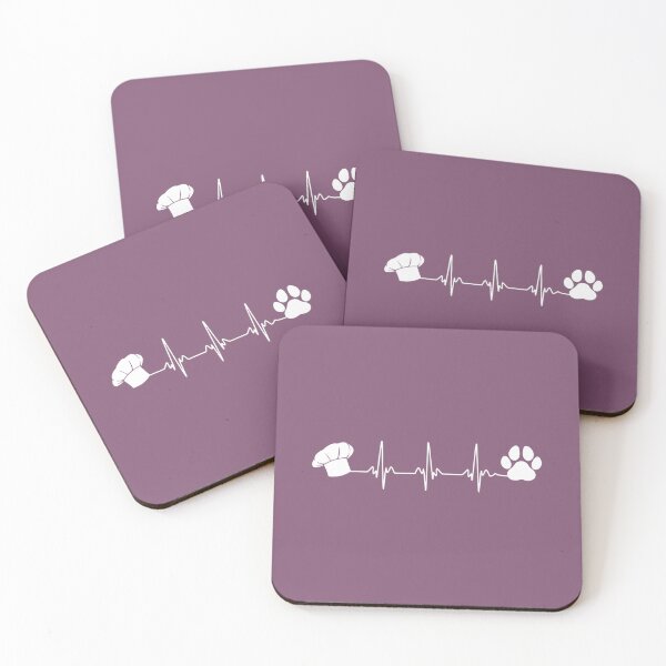 Item preview, Cooking Chef Hat Cat Dog Paw Heartbeat Culinary Cook 		 designed and sold by pimpaoekenta9.