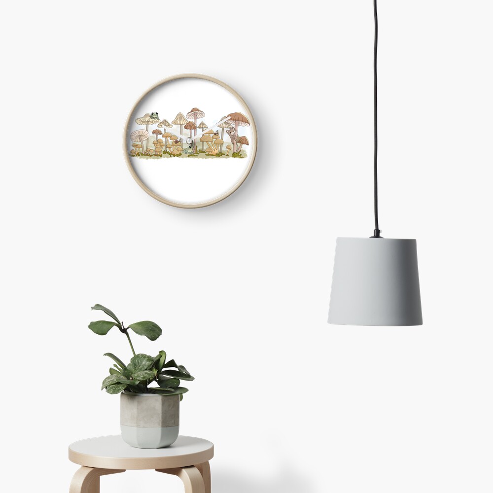 Item preview, Clock designed and sold by RhondaLuluArt.