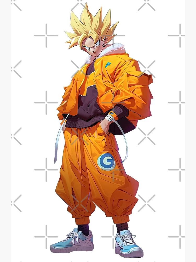 Casual Hoodie Super Saiyan Goku Poster for Sale by aaronosuke Redbubble