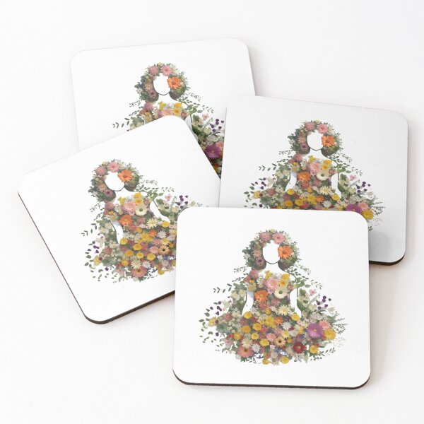Item preview, Women in flowers 4 designed and sold by Aline In Her Own Land.