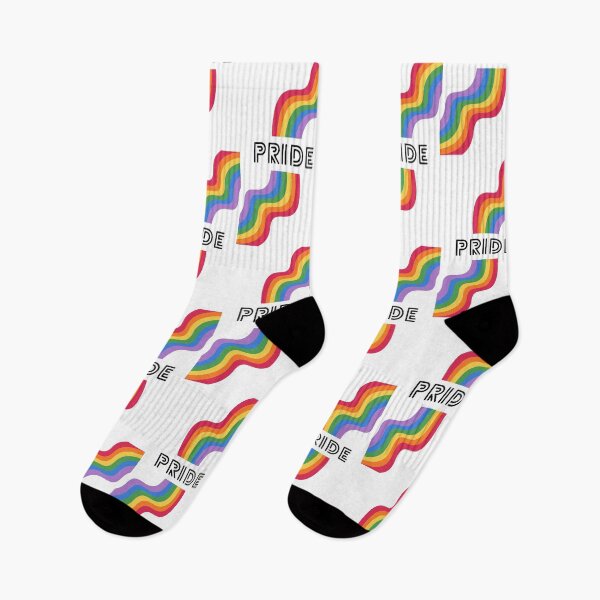 Item preview, Pride rainbow white designed and sold by NoStreight.