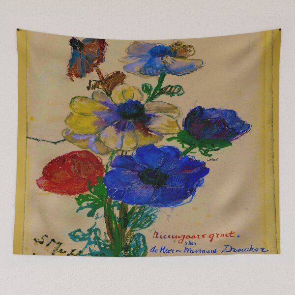 Item preview, Watercolor Flowers 1890's - dePace' designed and sold by mrpropcake.