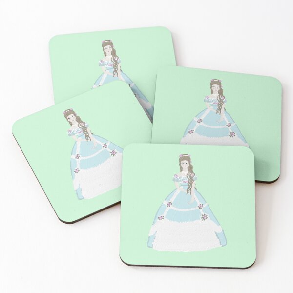 Item preview, Victorian lady in a Blue Dress designed and sold by Victoriana Brooke.