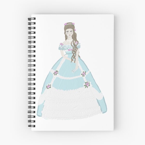 Item preview, Victorian lady in a Blue Dress designed and sold by Victoriana Brooke.