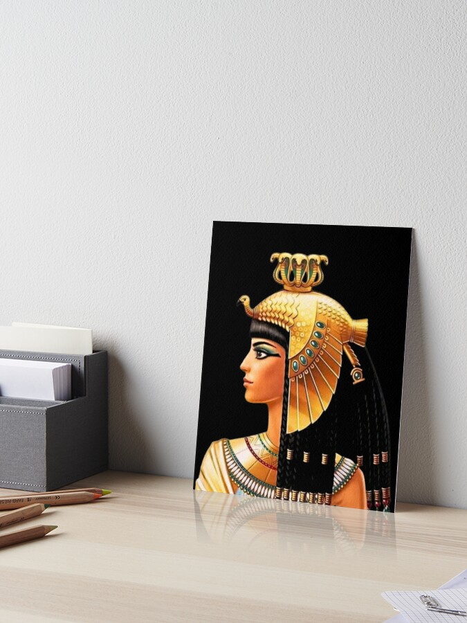 QUEEN CLEOPATRA AND PTOLEMY XIV | Art Board Print