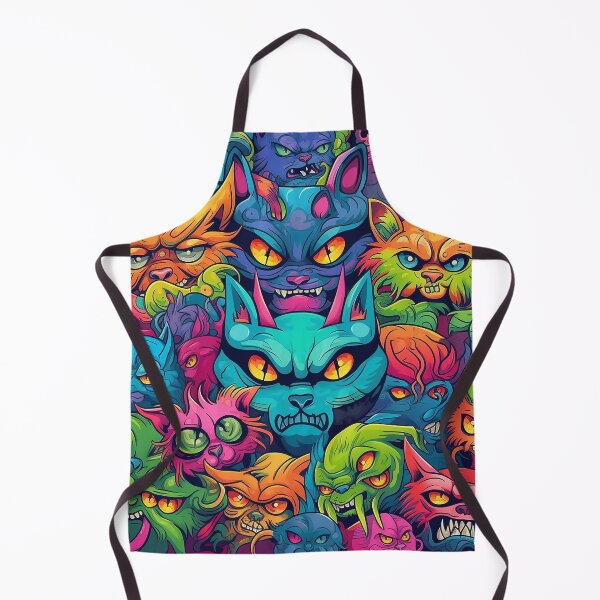Item preview,  Abstract Graffiti Angry Cats designed and sold by Desfix.