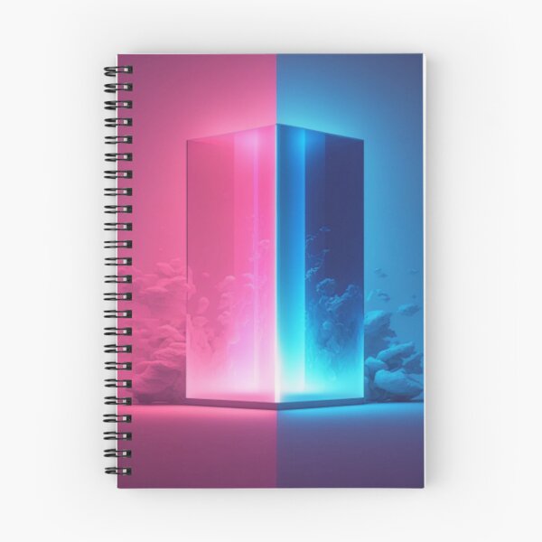 Item preview, Modern , Cool Blue and Pink Print designed and sold by kalindiStore.