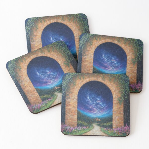 Item preview, Brick Arches To The Galaxy - Oil Painting designed and sold by Aaron2610.