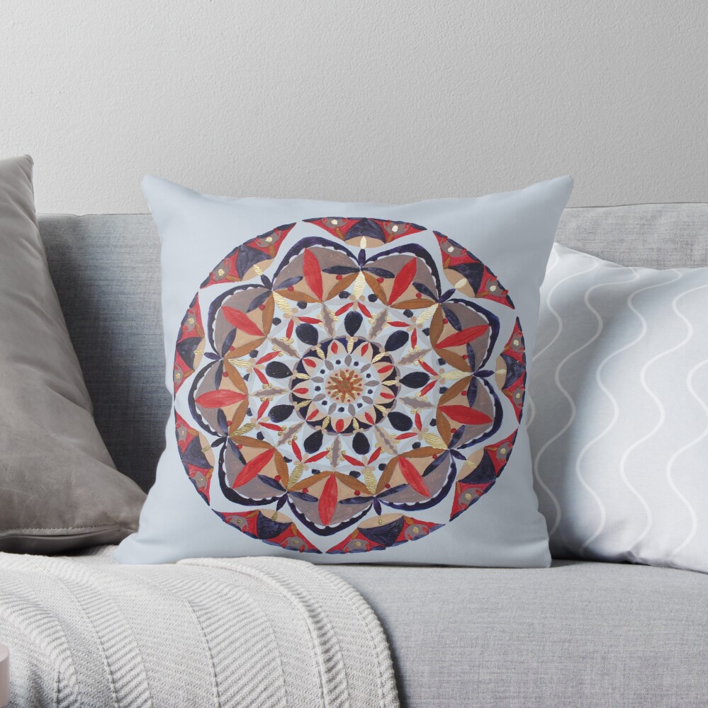 Ablaze Throw Pillow