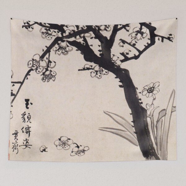 Item preview, Korean Painting Minhwa Okmoseonja designed and sold by tangerinemars.
