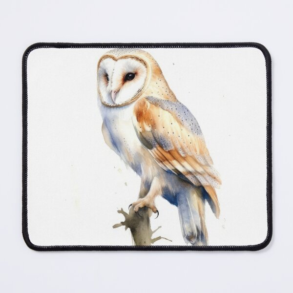 Item preview, Barn Owl Watercolour designed and sold by EmilyDayDreams.