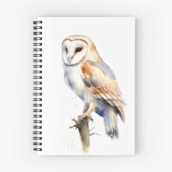Item preview, Barn Owl Watercolour designed and sold by EmilyDayDreams.