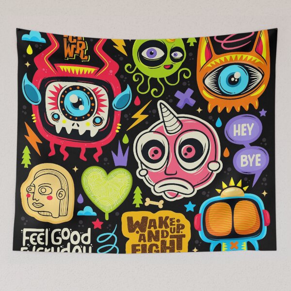 Item preview, Doodle Characters designed and sold by Vector Scout Lab.