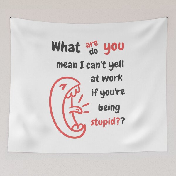 Item preview, Express Your Frustration with this Witty Print Art designed and sold by GiveMeMood.
