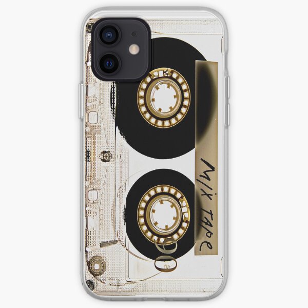 Transparent clear cassette tape iPhone Soft Case