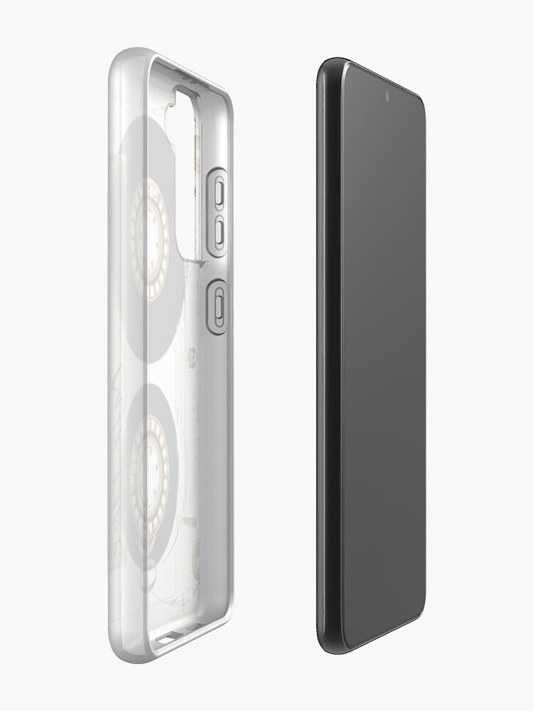 Alternate view of Transparent clear cassette tape Case & Skin for Samsung Galaxy