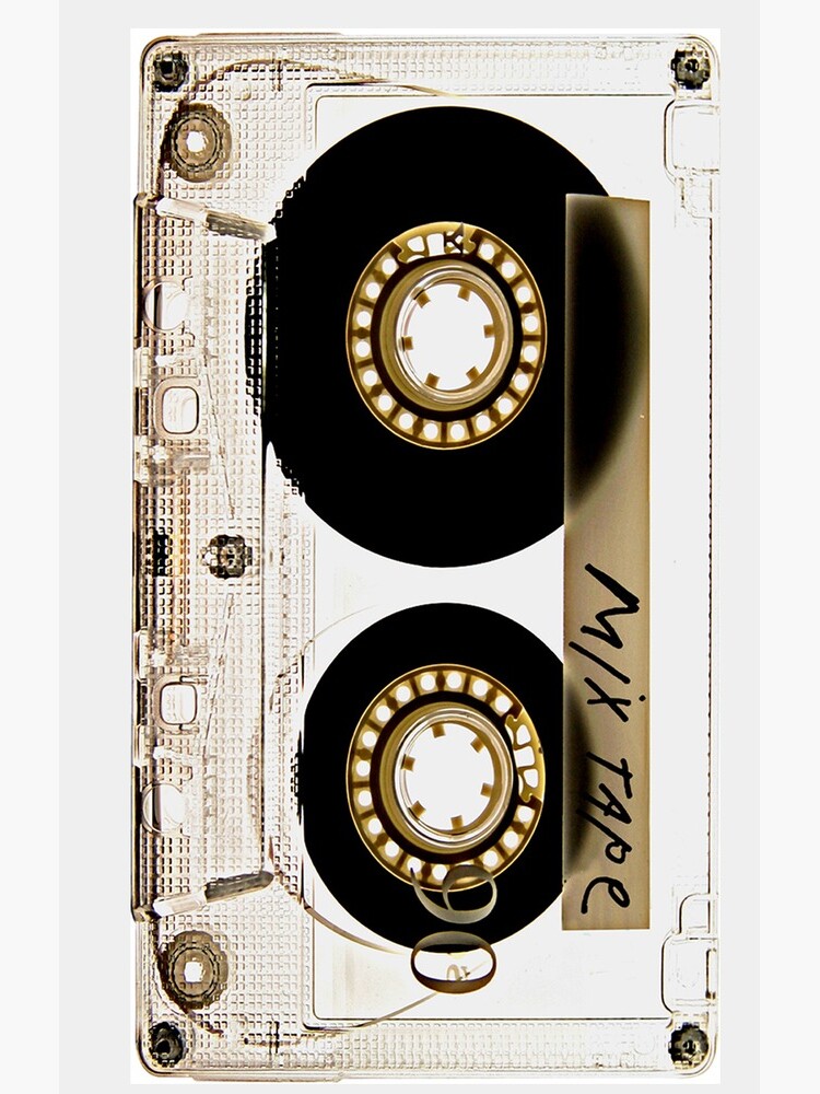 Transparent clear cassette tape by GalihArt