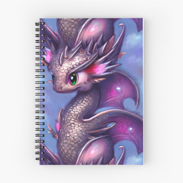 Item preview, Purple winged dragon designed and sold by DeransDesigns.