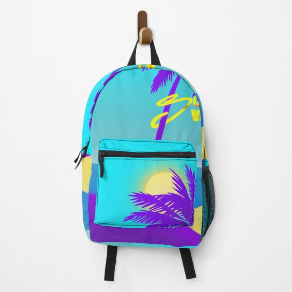 Item preview, Summer vibes palm tree on beach sunshine designed and sold by SoulTrekking.