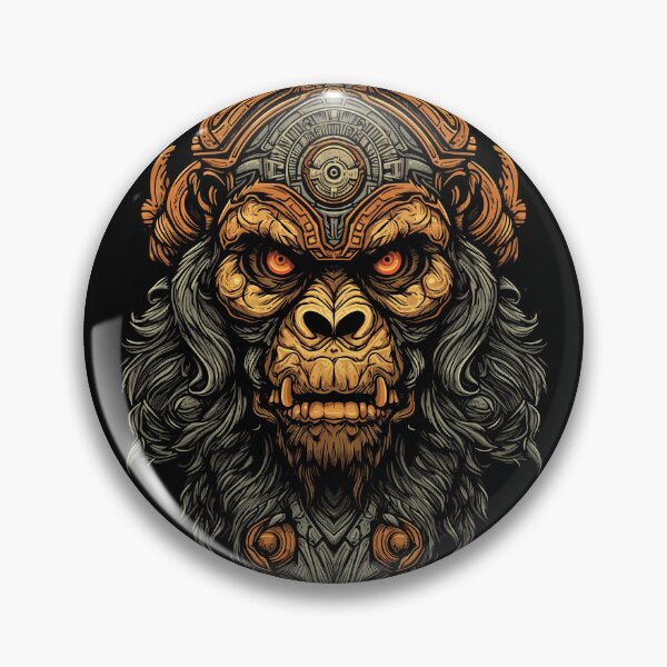Item preview, Gorilla  mascot head ultra detailed designed and sold by InstaCreatives.