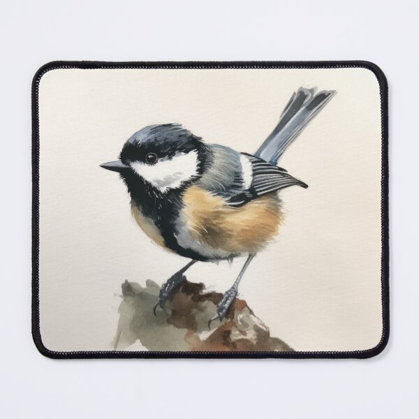 Item preview, Coal Tit Watercolour designed and sold by EmilyDayDreams.