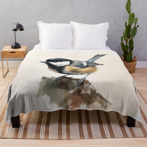 Item preview, Coal Tit Watercolour designed and sold by EmilyDayDreams.