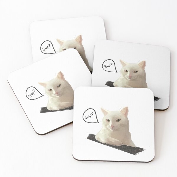 Item preview, White Cat - Sup  designed and sold by Booneb.