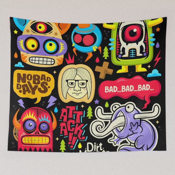 Item preview, Doodle Characters designed and sold by Vector Scout Lab.