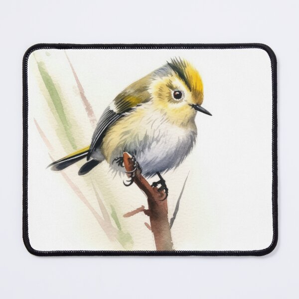 Item preview, Goldcrest Watercolour designed and sold by EmilyDayDreams.