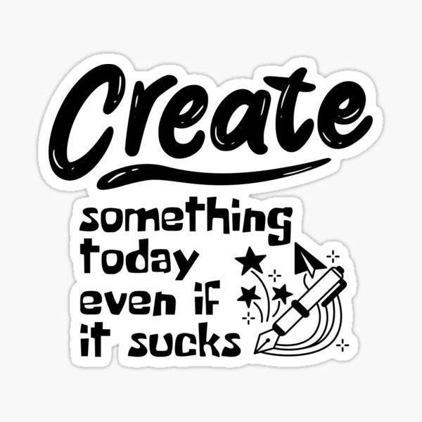 Item preview, Create something today designed and sold by Azrou shop.